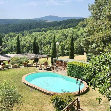 Luxury 1-Bedroom House With The Pool In Tuscany. Ангиари Екстериор снимка