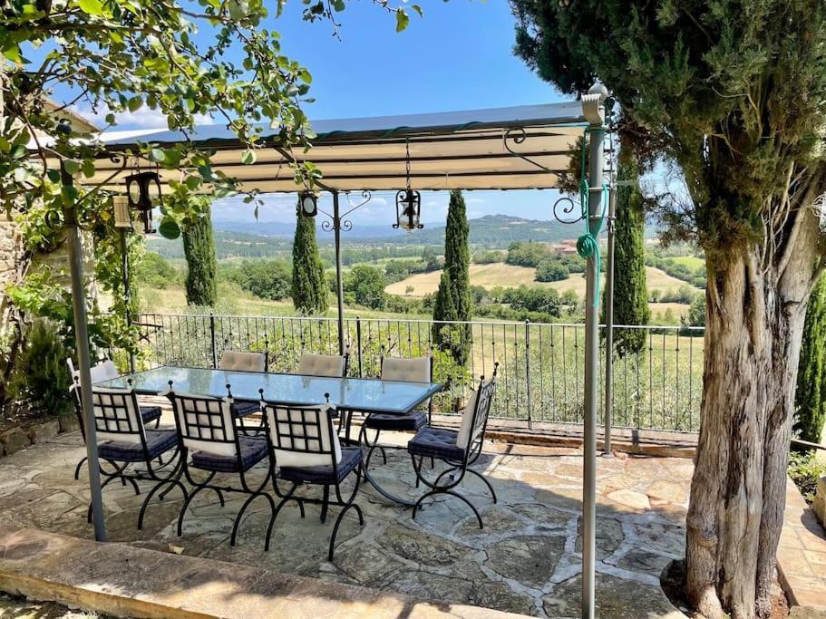 Luxury 1-Bedroom House With The Pool In Tuscany. Ангиари Екстериор снимка