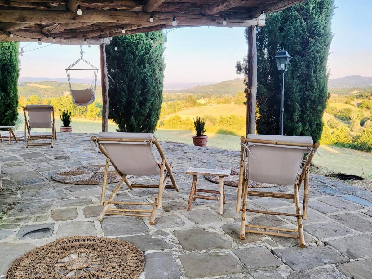 Luxury 1-Bedroom House With The Pool In Tuscany. Ангиари Екстериор снимка