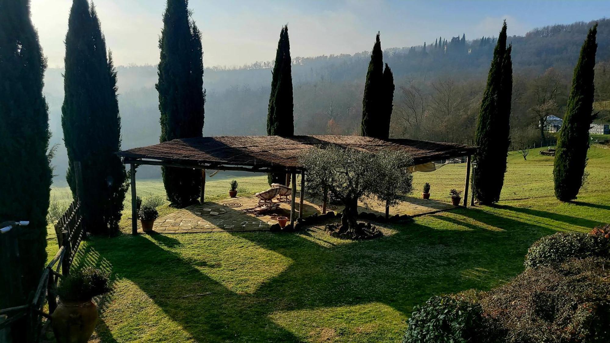 Luxury 1-Bedroom House With The Pool In Tuscany. Ангиари Екстериор снимка